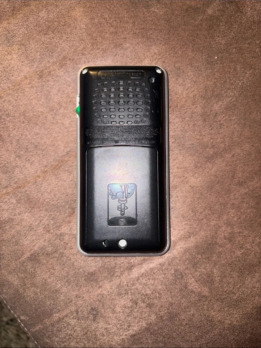 Childrens Electronic Toy Phone - Black with Green Screen